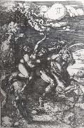 Albrecht Durer The Abduction on the Unicorn oil painting artist